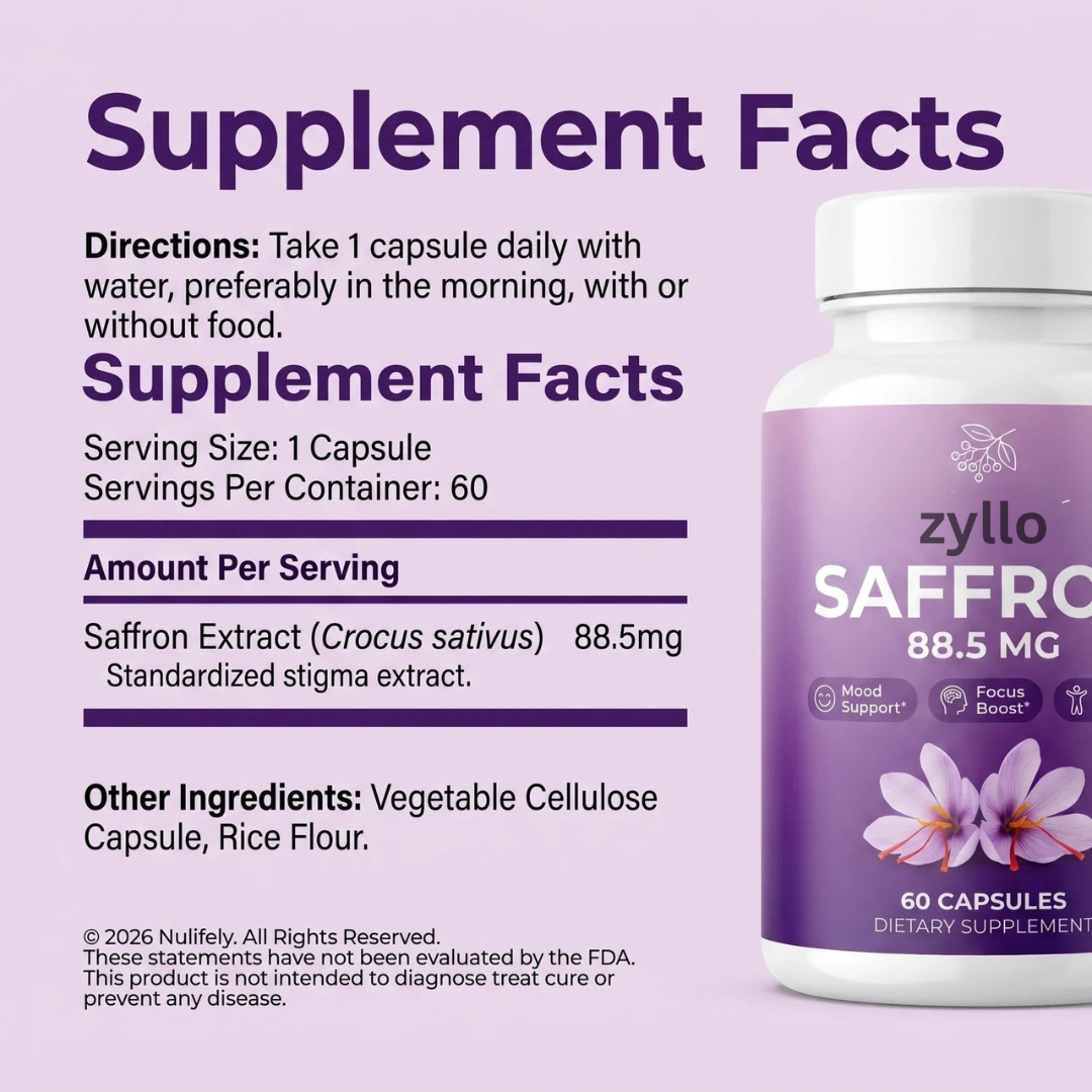 Zyllo™ Saffron Capsules