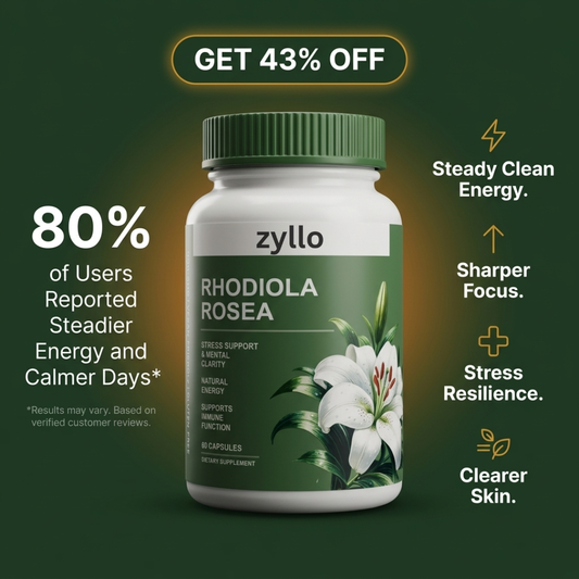 Zyllo™ Rhodiola Rosea Capsules