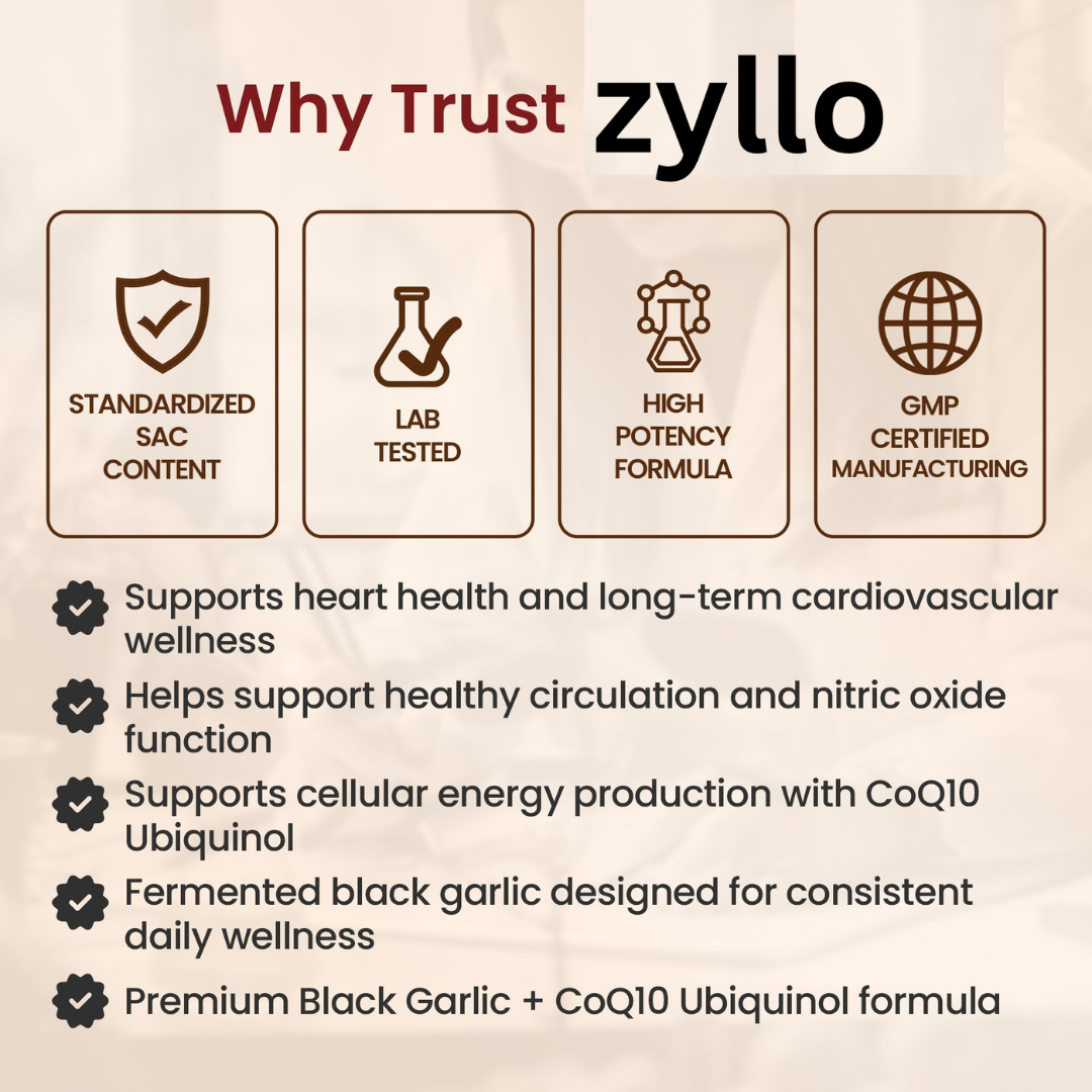 Zyllo™ Fermented Black Garlic Softgels